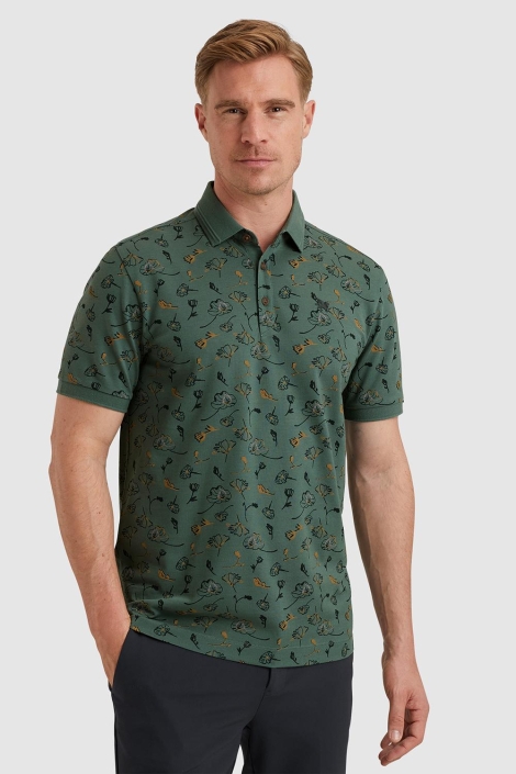 Vanguard short sleeve polo stretch pique b